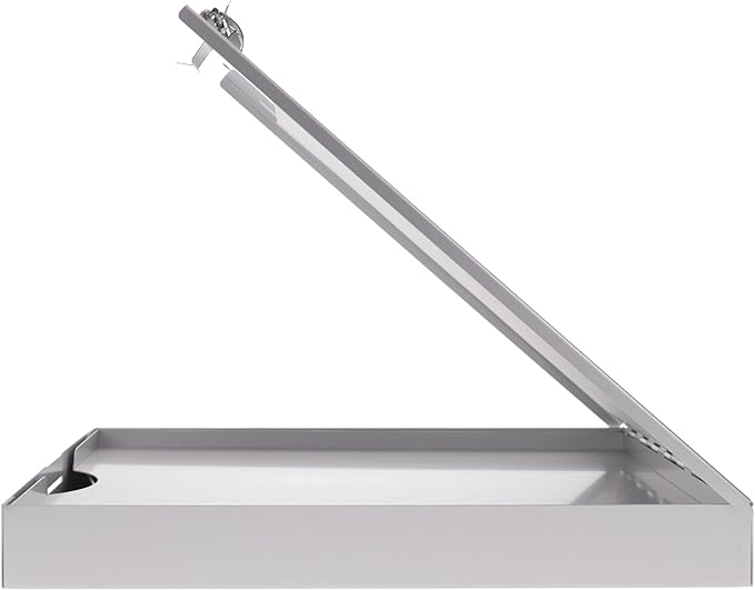 Saunders Metal Clipboard with Storage, Silver Dual Layer Nursing Clipboard Folio, Letter Size Paper Organizer, Steel Clip with Self Locking Latch, Form Holder for Office, School & Work - Made in USA