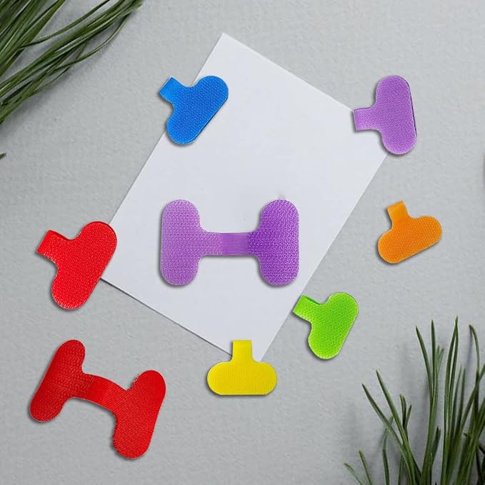 30 PCS Cable Labels, Oval Multi-Color Electronic Cable Identification Tags Write On Cord Labels, for Management and Ldentification