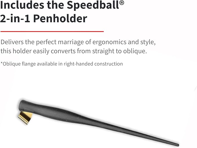 Speedball Modern Calligraphy Kit, Featuring Pen Holder, Nibs, Tips Ink, Textbook, Calligraphy Gift, Calligraphy Pen Set, Scribe Writing, Art Lettering, Artist, Caligraphy, Lettering, Invitations