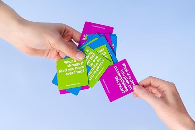 We! Connection Toolkit - Conversation Cards, Group Cohesion Deck, Icebreaker Book & Team Building Games/Activities for Work, Class & Events – Group Engagement Kit for Meaningful Connections