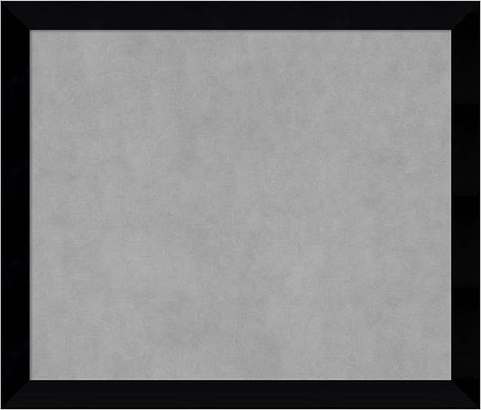 Amanti Art Black Framed Magnetic Board 23x27 Medium Vision Board for use with Magnets, 100% Metal Sheet to Display Items as Office Decor or for Home Organization in mudroom, Kitchen or Kids Room
