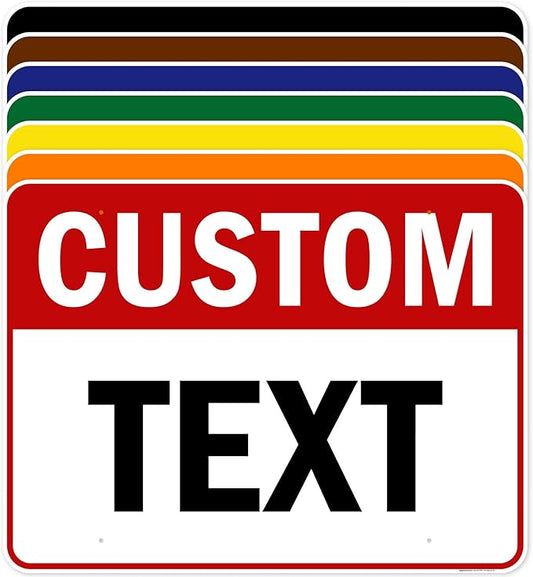 Custom Sign, Custom Sign for Business, Indoor/Outdoor use. 36x48 Inches, Rust Free DiBound, Fade Resistant, Made in USA by My Sign Center (Header)
