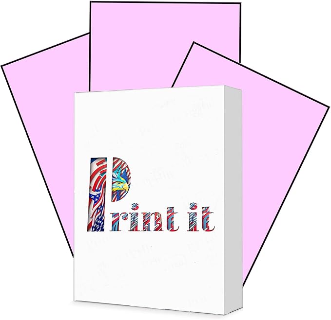 Print It - Vellum Bristol Colored Cardstock Cover Paper, 67 Lb, 8.5" X 11”, Heavyweight Colored Cardstock for Crafts, School, Invitations, And Office Use - Decoration Drawing 250/Case-Lavender