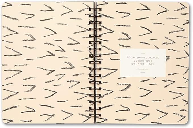 Compendium Spiral Notebook - Go out there and do something remarkable. — A Designer Spiral Notebook with 192 Lined Pages, College Ruled, 7.0”W x 9.25”H