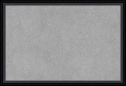 Amanti Art Black Framed Magnetic Board 13x19 Small Vision Board for use with Magnets, 100% Metal Sheet to Display Items as Office Decor or for Home Organization in mudroom, Kitchen or Kids Room