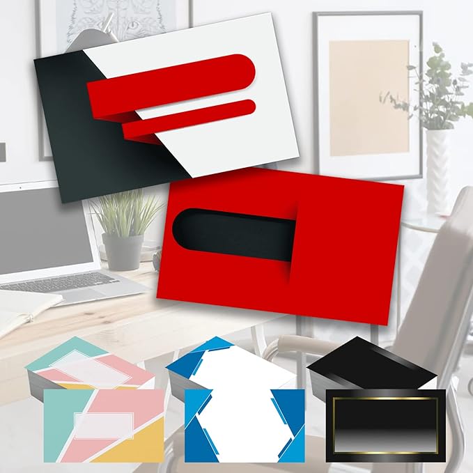 Custom Business Cards Double-Sided Personalized Stationery | Professional 300GSM Matte Paper for Small Business | 3.5x2 Inch