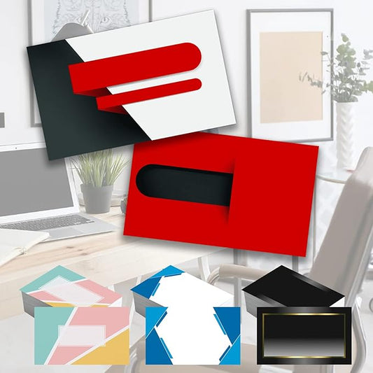 Custom Business Cards Double-Sided Personalized Stationery | Professional 300GSM Matte Paper for Small Business | 3.5x2 Inch