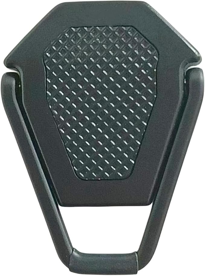 MIYKUISH Portable Invisible Laptop Stand - 2PCS zinc Alloy Laptop Mini Stand Heat Dissipation pad, Laptop Lifter Suitable for 12-20 inch Laptop (One Size Mutil Color) (Black)