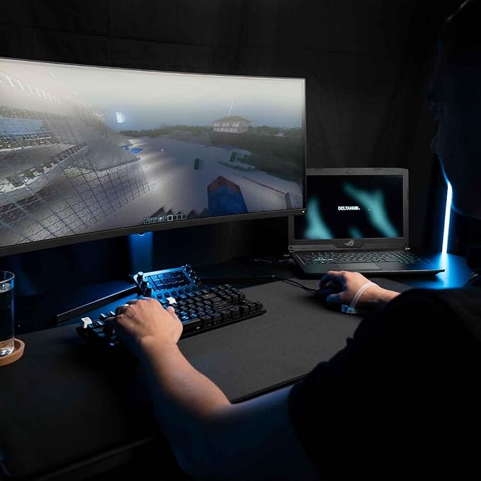DELTAHUB Carpio G2.0 - Advanced Ergonomic Right-Handed Gaming Wrist Rest for Mouse - Superior Support for Serious Gamers - Anti-Fatigue, Smooth Glide (Small, Right, Blue)