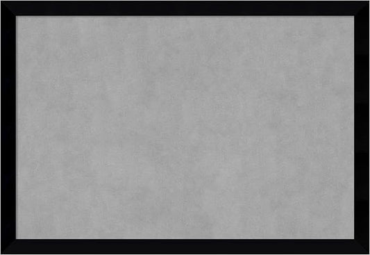 Amanti Art Black Framed Magnetic Board 27x39 Large Vision Board for use with Magnets, 100% Metal Sheet to Display Items as Office Decor or for Home Organization in mudroom, Kitchen or Kids Room