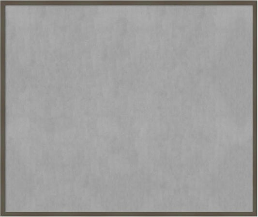 Amanti Art Grey Framed Magnetic Board 41x49 Oversize Vision Board for use with Magnets, 100% Metal Sheet to Display Items as Office Decor or for Home Organization in mudroom, Kitchen or Kids Room