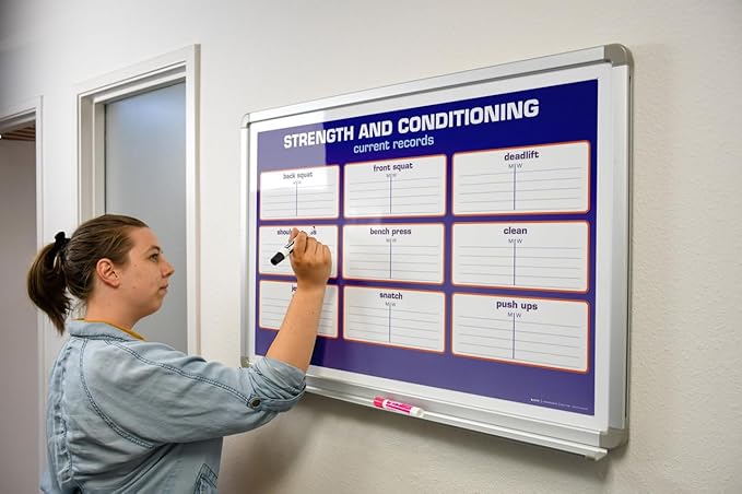 Strength and Conditioning Whiteboard 36" x 24"