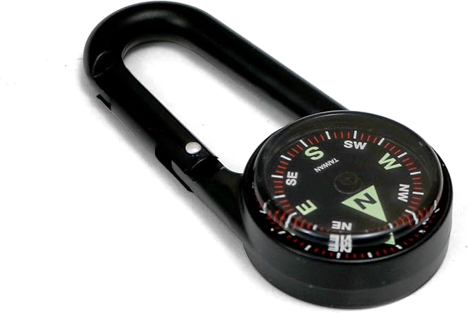 Coghlan’s Outdoor Compasses – Lightweight, Durable Navigation Tools for Hiking, Camping, Orienteering & Survival with Map, Wrist, Lensatic, LED, and Carabiner Options