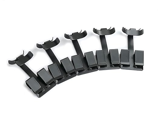 Grip Clip Roof Clips, Safe for Heat Tape, Electric Cable & Roof Heat Cable Installation, Prevents Roof Damage, Easy Nail-Free Outdoor Cable Clips, Your Ultimate Cable Clip (.325-5 Pack)