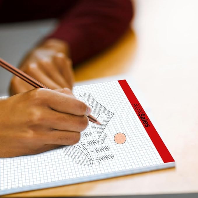 Graph Paper Pad Multisize (1, 8.5" x 11")