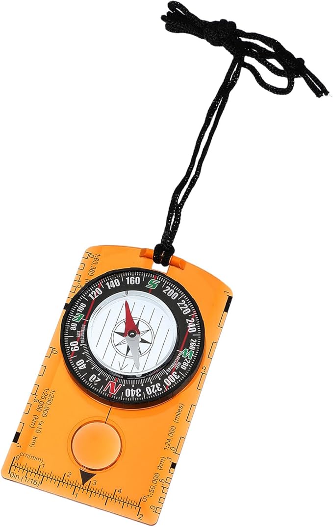 PATIKIL Orienteering Compass, Navigation Backpacking Compasses for Map