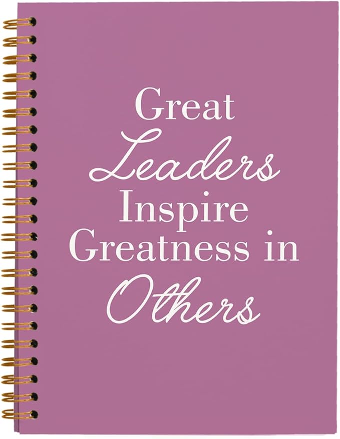 OXW Purple Notebooks for Work, Employee Appreciation Gifts, Leadership Gifts Notebook Journal for Writing Meeting Office, Thank You Gifts for Women Men Leader Mentor Boss Manager, 5.5"x8.3"