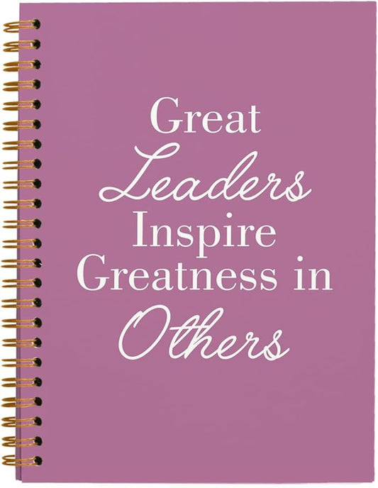 OXW Purple Notebooks for Work, Employee Appreciation Gifts, Leadership Gifts Notebook Journal for Writing Meeting Office, Thank You Gifts for Women Men Leader Mentor Boss Manager, 5.5"x8.3"