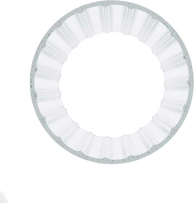 Sunwo Glass Shade Straight Cylinder Glass Lamp Shade Replacement with Multiple Effects (Stripe Straight Cylinder)