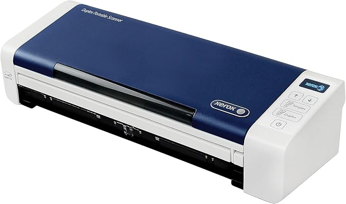 Xerox Duplex Portable Document Scanner Blue & White - XDS-P