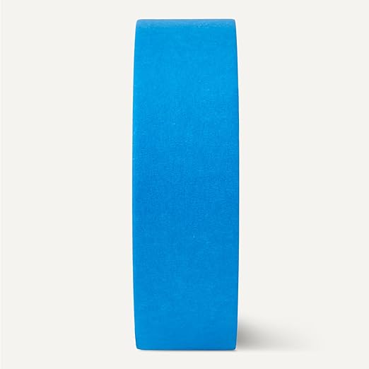 Amazon Basics Painters Tape, 1.41" x 60-Yard, 4 Rolls, Blue