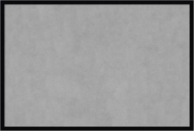 Amanti Art Black Framed Magnetic Board 25x37 Large Vision Board for use with Magnets, 100% Metal Sheet to Display Items as Office Decor or for Home Organization in mudroom, Kitchen or Kids Room