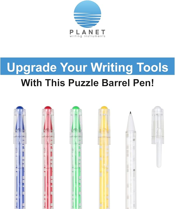Custom Maze Ballpoint Pens – Personalized Puzzle Pens with Logo/Text – Promotional Pens for Events, Schools, Trade Shows – Fun Interactive Design (Blue, 300 Count, Pack of 1)