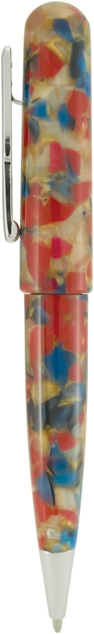 Conklin All American Fountain Pen in Old Glory – Stub Nib, Patriotic Red, White & Blue Design – Ideal Gift for Calligraphers & Pen Collectors