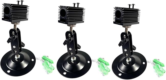 Laser Positioning Bracket Laser Module Fixing Bracket 360-degree Adjustable Positioning Bracket 12mm (12mm-3packs)
