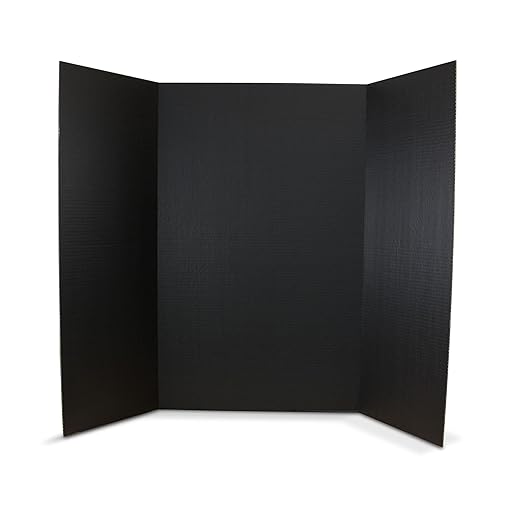 Flipside Products 36” x 48” Project Boards for Presentations, Science Fair, School Projects, Event Displays and Trifold Picture Board, Proudly Made in USA – Assorted Colors - 24 Pack