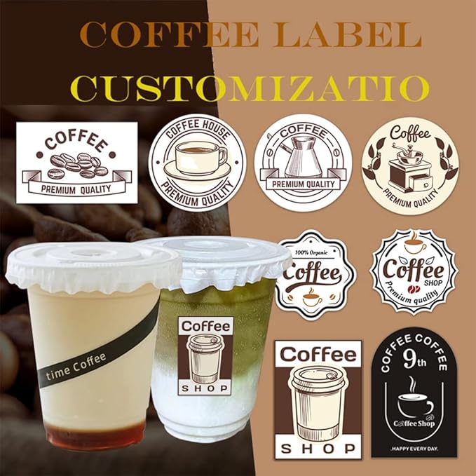 100-500 Pcs Custom Stickers Personalized Labels with Any Design Image Logo Text for Business Logo Thank You Labels,1/2/3/4 inch Customized Stickers(Cloud)