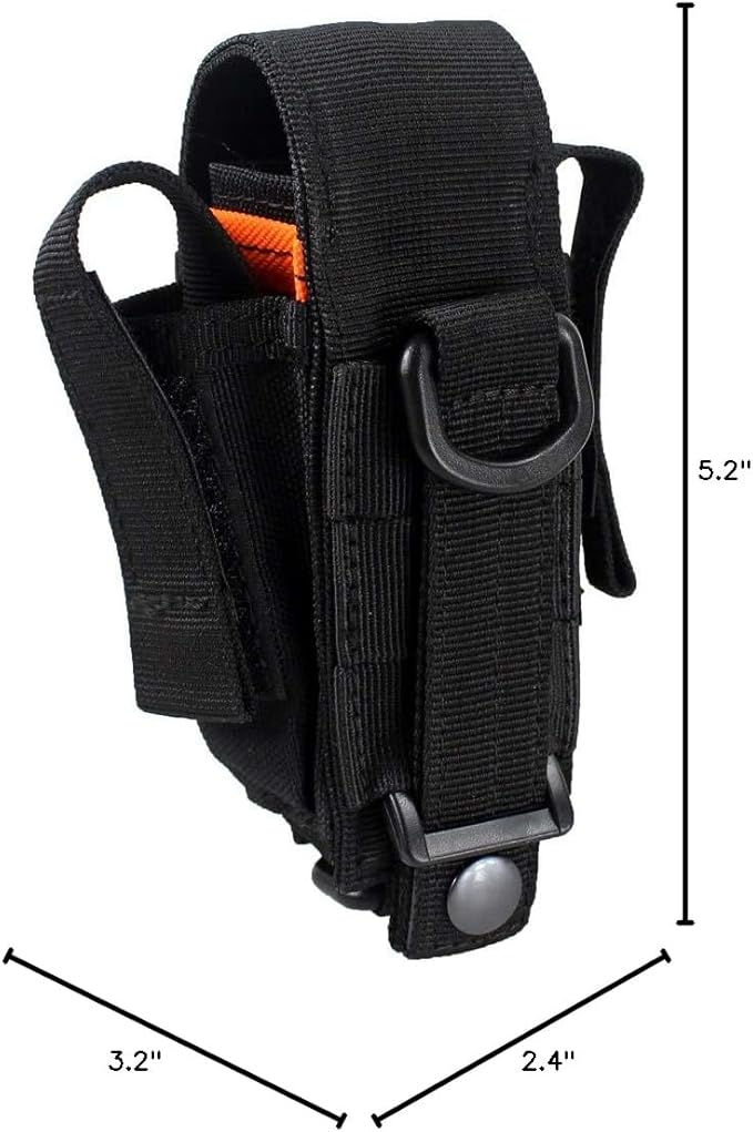 Depring Tool Holster Sheath Universal Multi Pockets Tool Organizer Heavy Duty Construction MOLLE Pouch