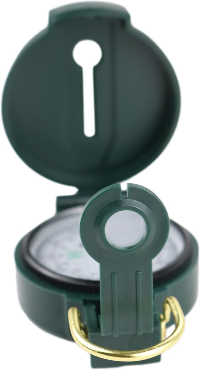 Coghlan’s Outdoor Compasses – Lightweight, Durable Navigation Tools for Hiking, Camping, Orienteering & Survival with Map, Wrist, Lensatic, LED, and Carabiner Options