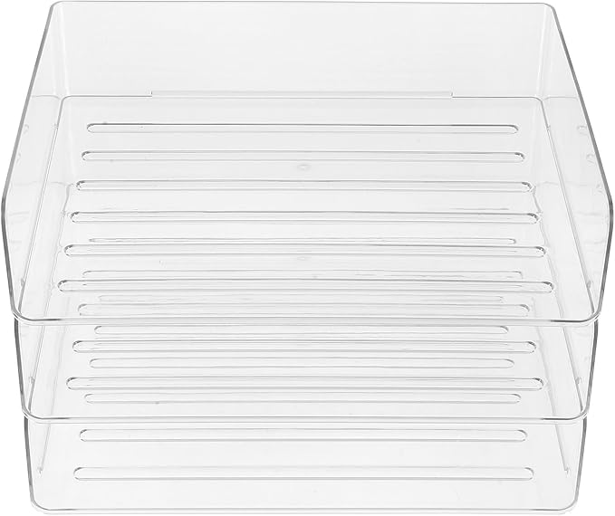LIGHTAOTAO Stackable Desk Organizer Tray Paper Holder for Office File Storage and Document Sorting Practical Desktop Letter Tray for School and Home Use