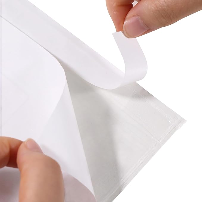 iMailer - 10 PCS 7.5"x5.5" Packing List Pouch- Clear Plastic Envelopes with Self-Adhesive Seal for Packing Slips and Invoices