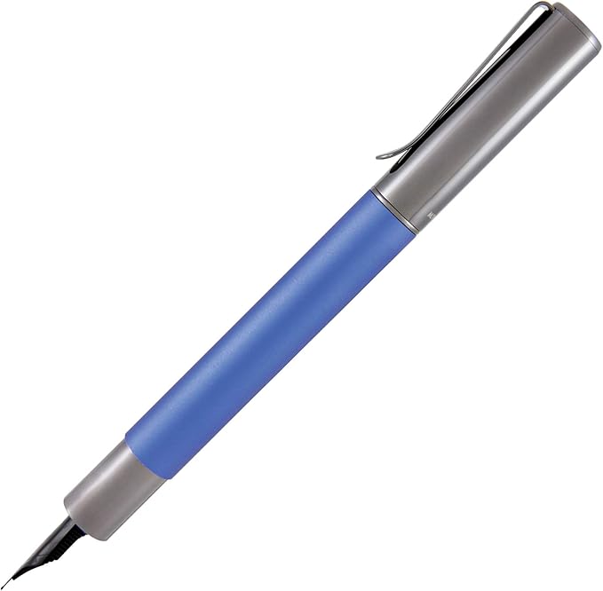 Monteverde USA Ritma Fountain Pen in Blue – Extra Fine Nib, Precision JoWo Stainless Steel, Refillable Ink Cartridge/Converter – Perfect for Professionals & Artists
