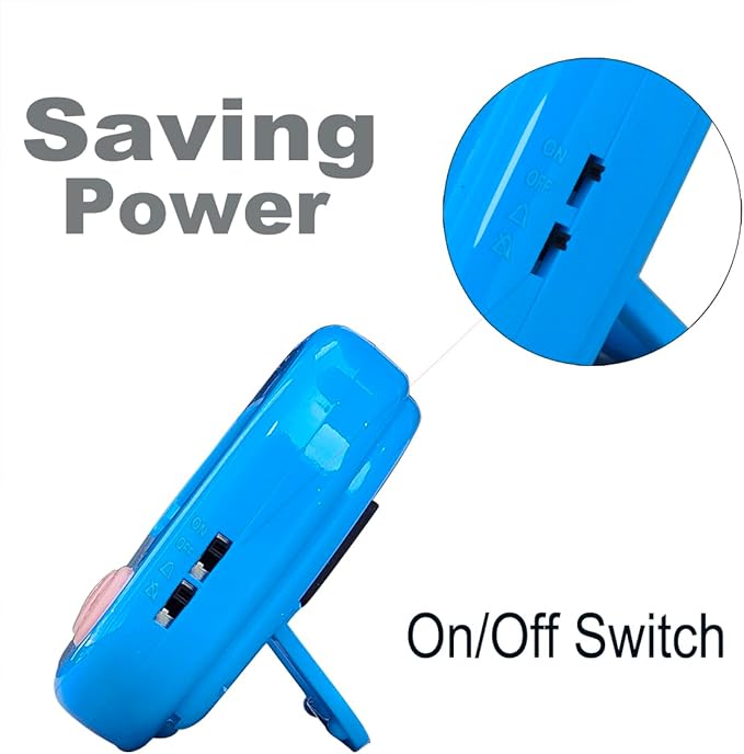 Timers for Classroom,BESTWYA Magnetic Timer with Loud/Silent Switch Big LCD Screen Count Up and Down Function 3 Big Buttons for Break Time, Cooking, Gym, Meeting, Classroom (6, 6 Colors)