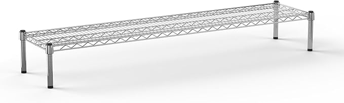 Regal Altair 14" Deep x 60" Wide x 8" Height 1-Tier Wire Shelving Kit | NSF Commercial Storage Rack Unit
