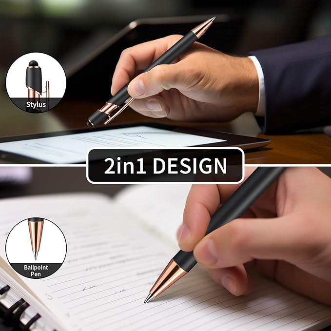 Vebermo 15 Pack Motivational Pen Set - Inspirational Quotes Retractable Ballpoint Pens for Office School Supplies, Encouragement Gifts for Women & Men, Multicolor