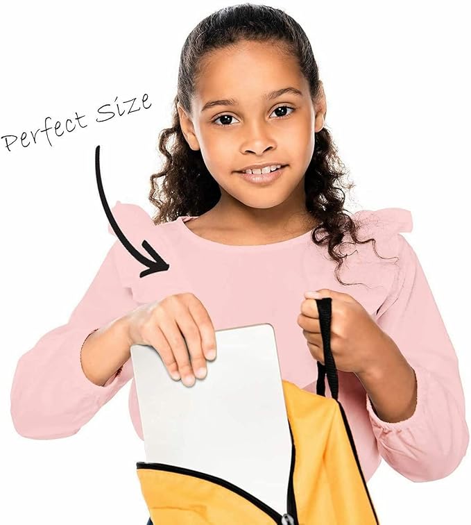 Scribbledo 12 Small White Board Dry Erase Boards Classroom Pack Mini White Boards 9"x12” Double Sided Personal Whiteboards for Students Teachers School Supplies Lapboards Mini Whiteboard Erasers Incl