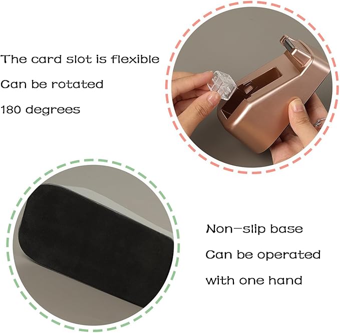 Basics Desktop Tape Dispenser, Office Desk Tape Dispenser, Heavy Duty Desk Accessories Office Tape Dispensers, Weighted Non-Skid Base,Ideal for Home, Office, School, or Business (Space Silver)