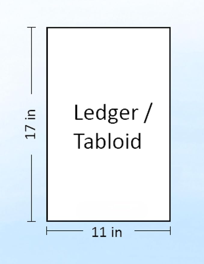 Limited Papers (TM) Colored Copy Paper – 24lb/60lb Text, 90 gsm, 11"x17", Tabloid Size, 500 Sheets Per Ream. (500, Tan)