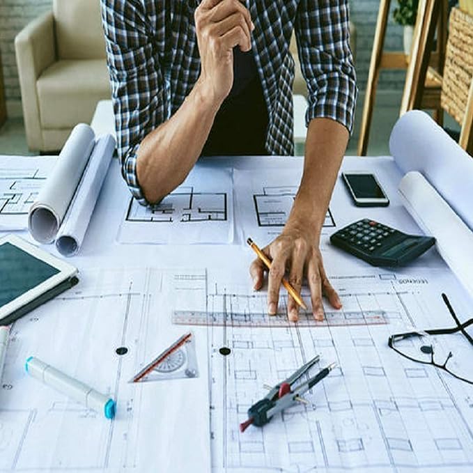 Limited Papers Blueprint Paper | Seamless Printing with 22" x 500' Limited Papers CAD Plotting Sheets (2 Rolls, 3" Core), Ensuring Hassle-Free Printing and Convenient Packaging,