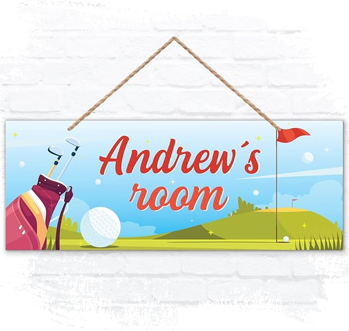 Custom Boy/Girl Name Sign Personalized Kids Decor Room Sign For Children Bedroom, Christmas Gift, And Wall Sign 5x13 Inches, ACM, Made in USA