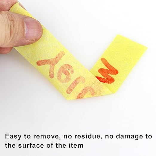 DOAY 3 Pack Yellow Painters Tape - Masking Tape 1 Inch Wide - Multi-Surface, Smart Adhesion, Indoor & Outdoor - 270FT Total - Paint Tape for DIY, Labeling, Art, Car, General Purpose (#3910)