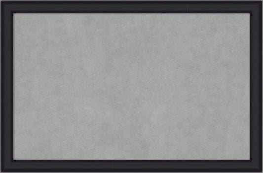Amanti Art Black Framed Magnetic Board 23x35 Large Vision Board for use with Magnets, 100% Metal Sheet to Display Items as Office Decor or for Home Organization in mudroom, Kitchen or Kids Room