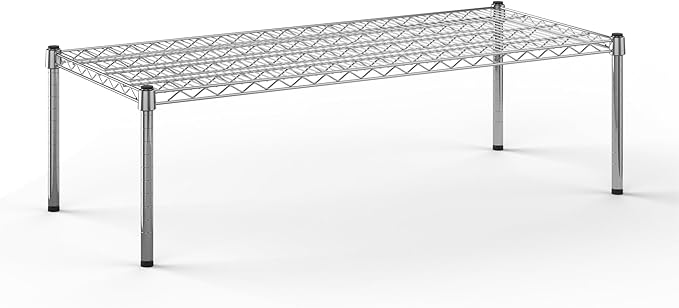 Regal Altair 21" Deep x 48" Wide x 14" Height Wire Shelving Kit | 1-Tier | NSF Commercial Storage Rack Unit