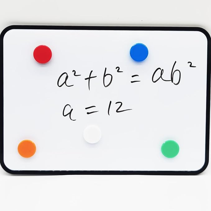 PYJLBX Fridge Magnets, 10 Pack Strong Refrigerator Magnets, Colorful Cute Mini Round Magnets for Whiteboard, 10 Colors Heavy Duty Small Magnet for Fridge Office Locker Crafts Classroom Dry Erase Board