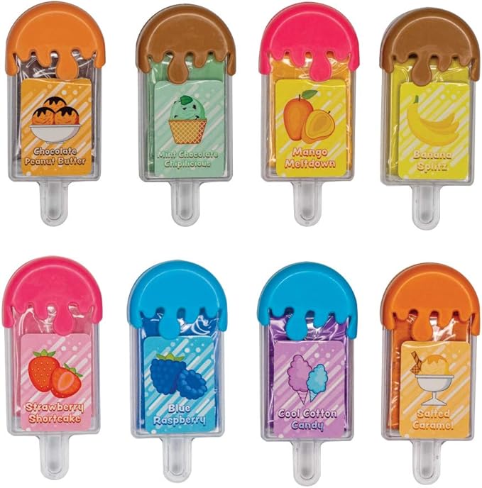 Raymond Geddes Sunday Pops Kneadable Erasers (Pack of 48)