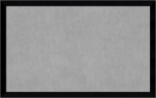 Amanti Art Black Framed Magnetic Board 27x43 Large Vision Board for use with Magnets, 100% Metal Sheet to Display Items as Office Decor or for Home Organization in mudroom, Kitchen or Kids Room